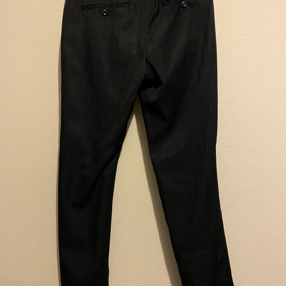 Black slacks (dress pants)